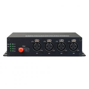 Audio XLR over Fiber Converter