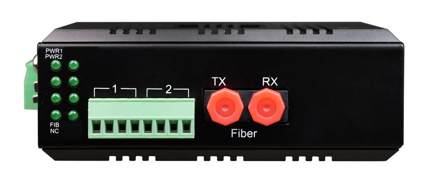 dry contact to fiber converter