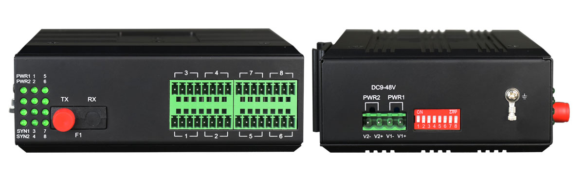 Dry Contact Closure over Fiber Converter