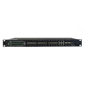 Managed 24 Ports 100MB SFP + 4 Gigabit SFP/UTP Combo Ports Industrial Switch