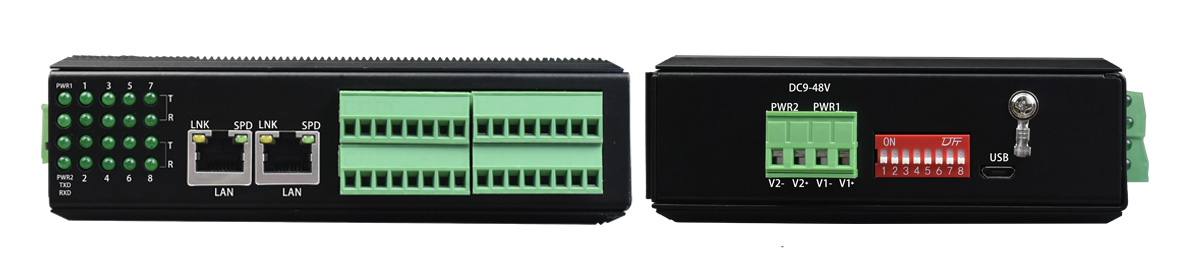 Serial to Ethernet Converter With WEB and SNMP