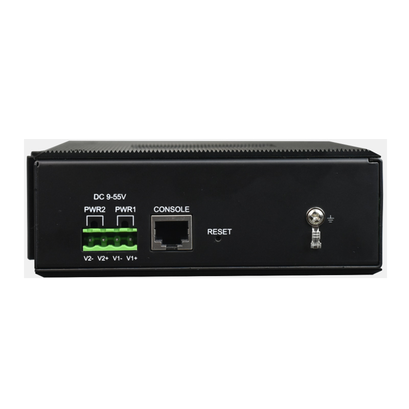 Managed Din-Rail 8-Port Gigabit Ethernet + 12-Port Gigabit SFP Industrial Switch