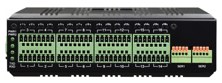 16 ports rs485 hub