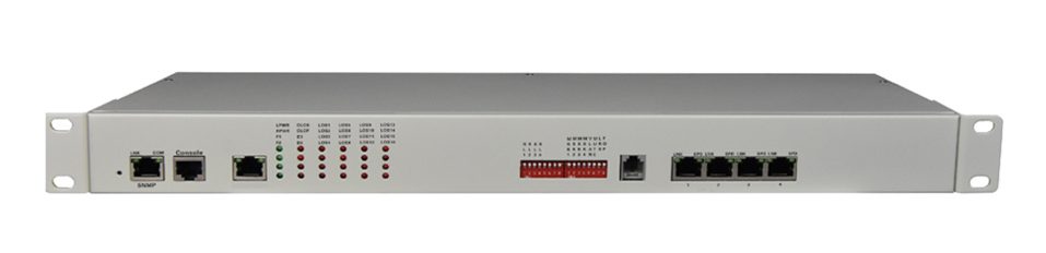 16 channel e1 to 4 ethernet converter