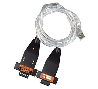 Industrial USB to 2-Port RS485 Converter Cable (6KV lightning protection)