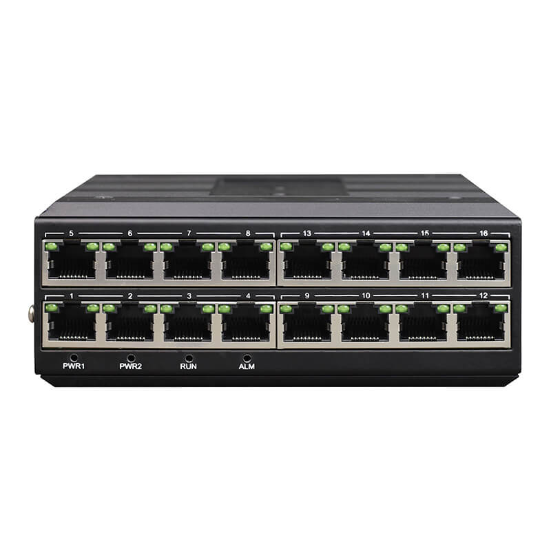 Managed 16-Port Gigabit Industrial Ethernet Switch
