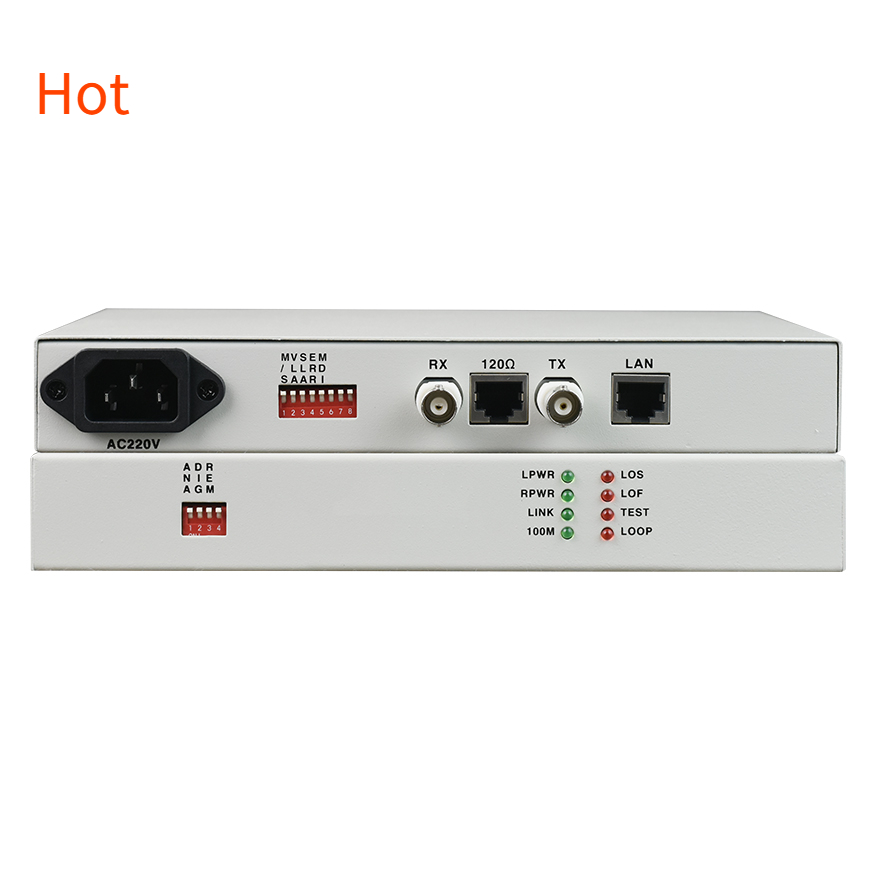 Преобразователь Ethernet в E1 (неструктурированный E1)