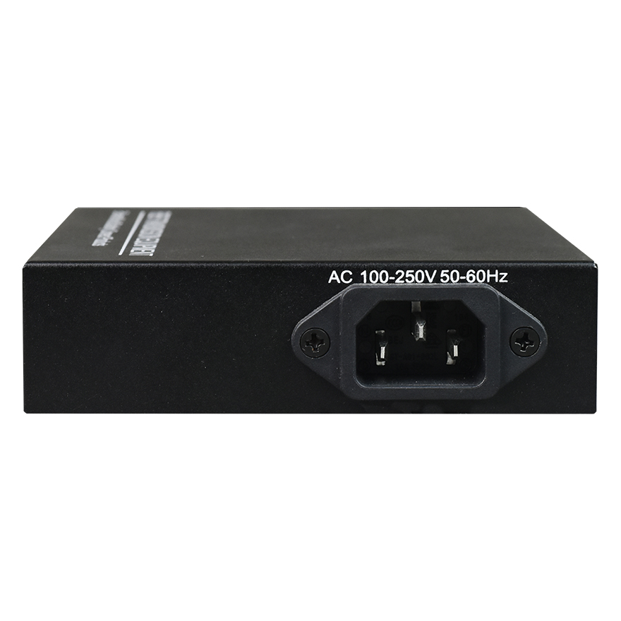 Conversor de mídia de fibra 2FE com serial (RS232/RS422/RS485/fechamento de contato seco)