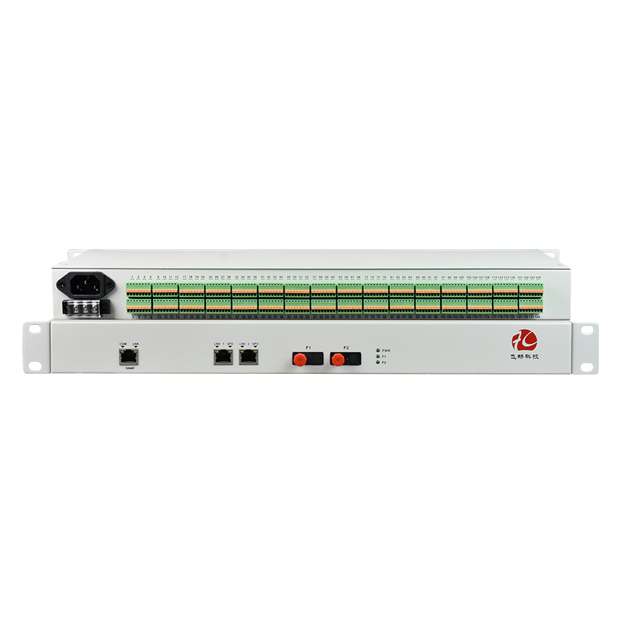 128Channel Unidirectional / 64 Channel Bidirectional  Dry Contact Optical Multiplexer