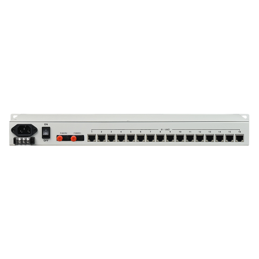 16E1+LCD 디스플레이+SNMP PDH 멀티플렉서