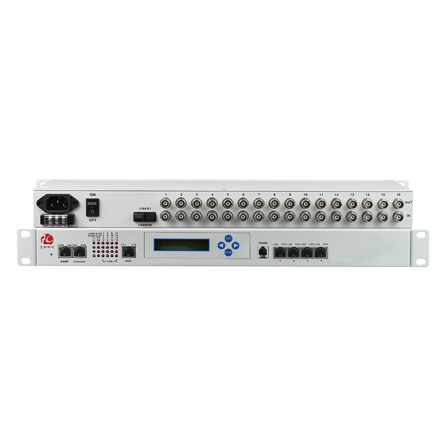 16E1+LCD 디스플레이+SNMP PDH 멀티플렉서