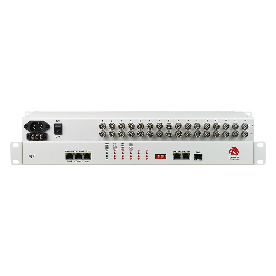 16*E1 to 3x1000Base-TX+2x1000Base-X Interface Converter