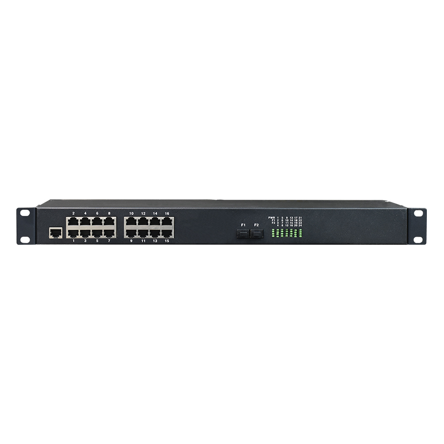 16*FE+2*1000Base-S/LX Ethernet Switch