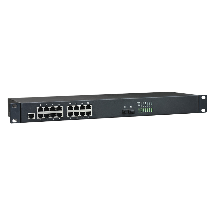 16*FE+2*1000Base-S/LX Ethernet Switch