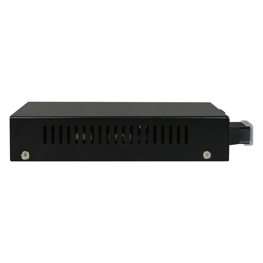 management type 1 fiber to 4 100M ethernet converter(power internal)