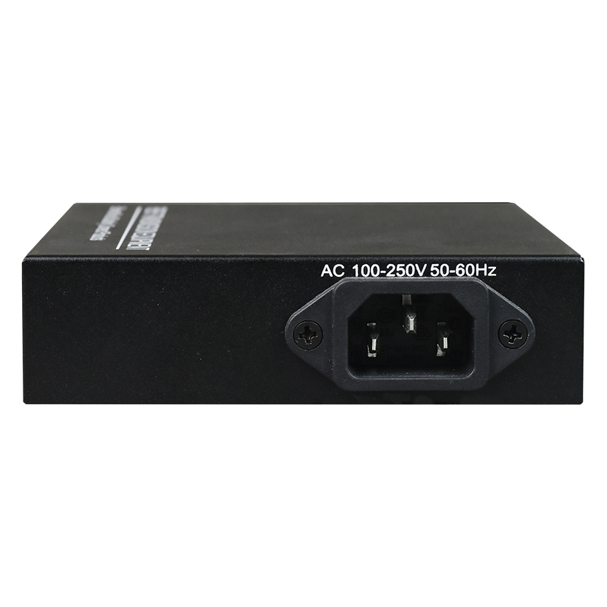 2GE Fiber Media Converter with Serial (RS232/RS422/RS485/Dry Contact Closure)