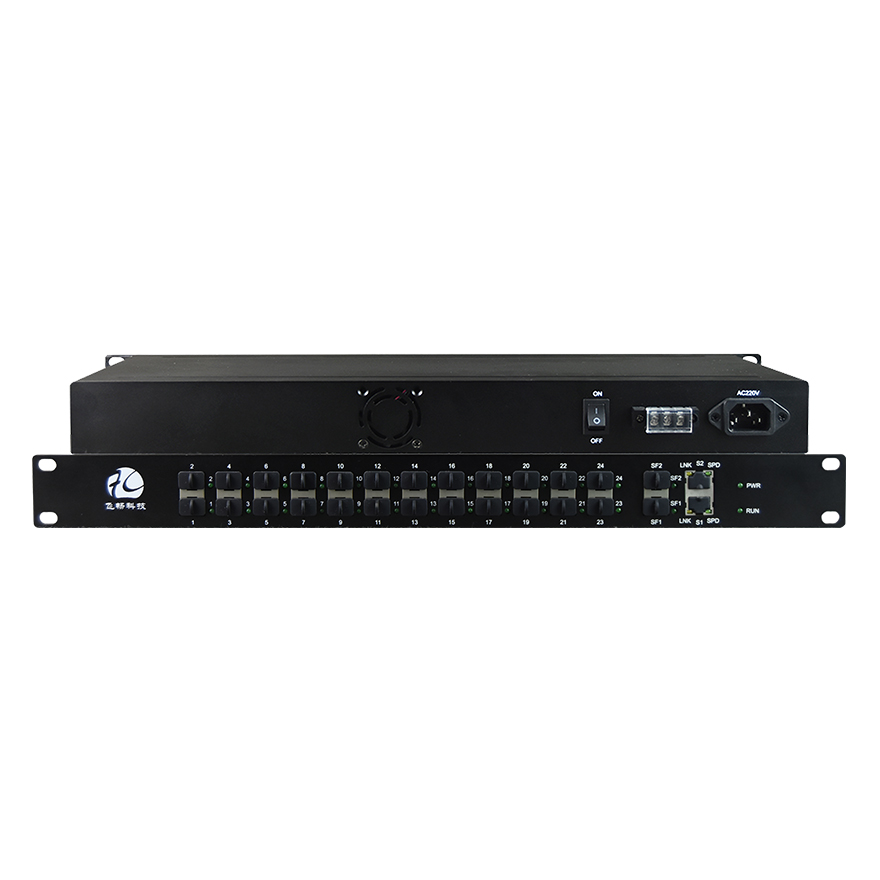 Commutateur Ethernet 24*SFP100Base-FX+2GE (port combiné)