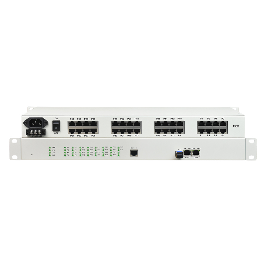 30 Channels Voice over Ethernet (IP) Converter