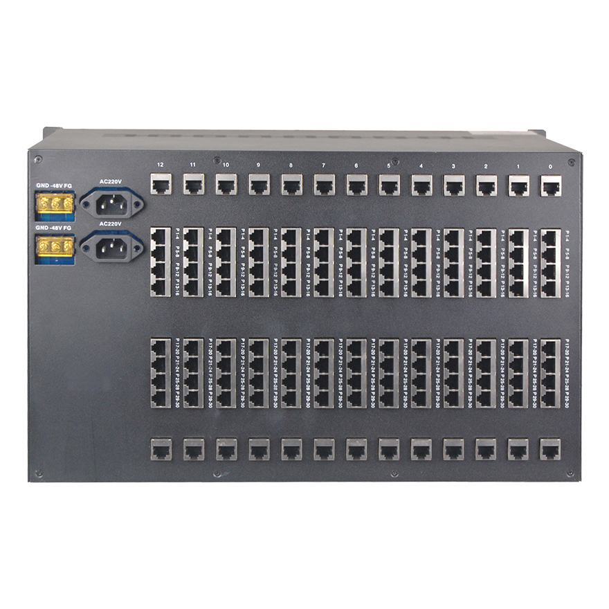 360Voice+4GE Fiber Mux | SNMP | 6U Rack-mount