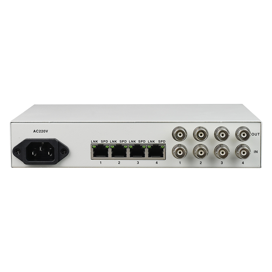 4-Port Ethernet to 4-Port E1 Converter