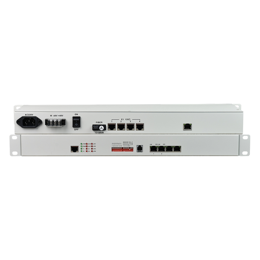 4E1 PDH Multiplexer | 19 Inch 1U Type