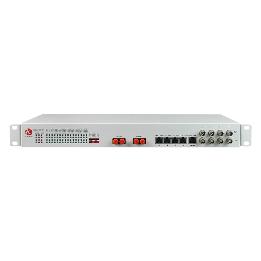 64Voice+4E1+4GE Fiber Multiplexer