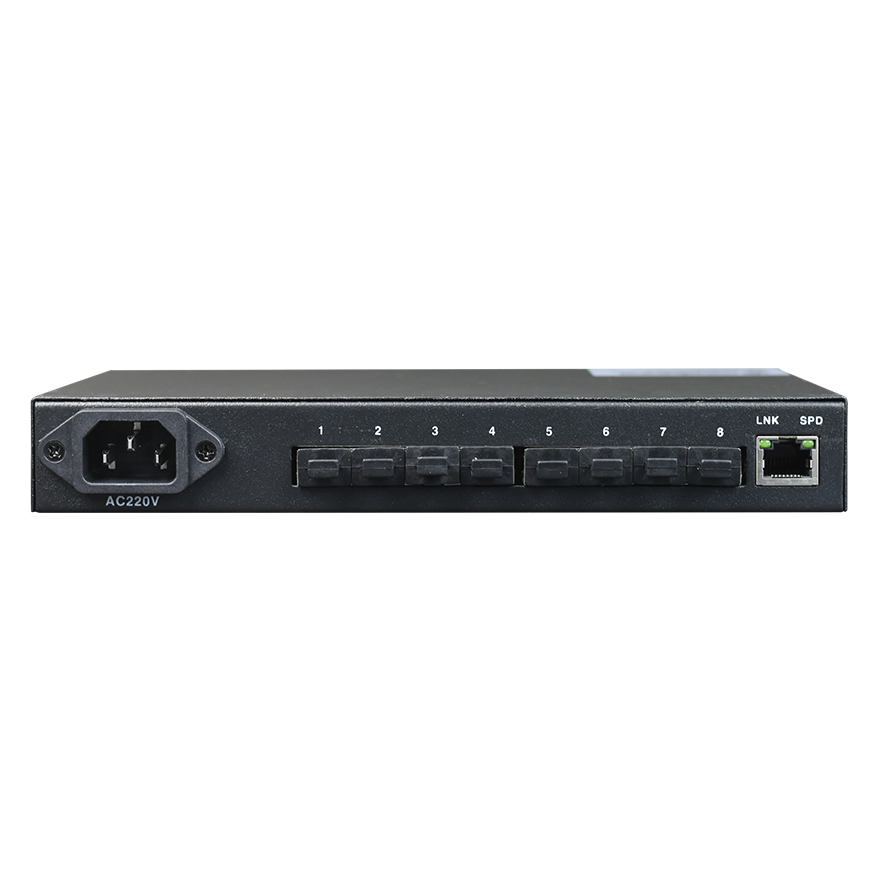 1 commutateur Ethernet GE + 8 SFP100 Base-S/LX