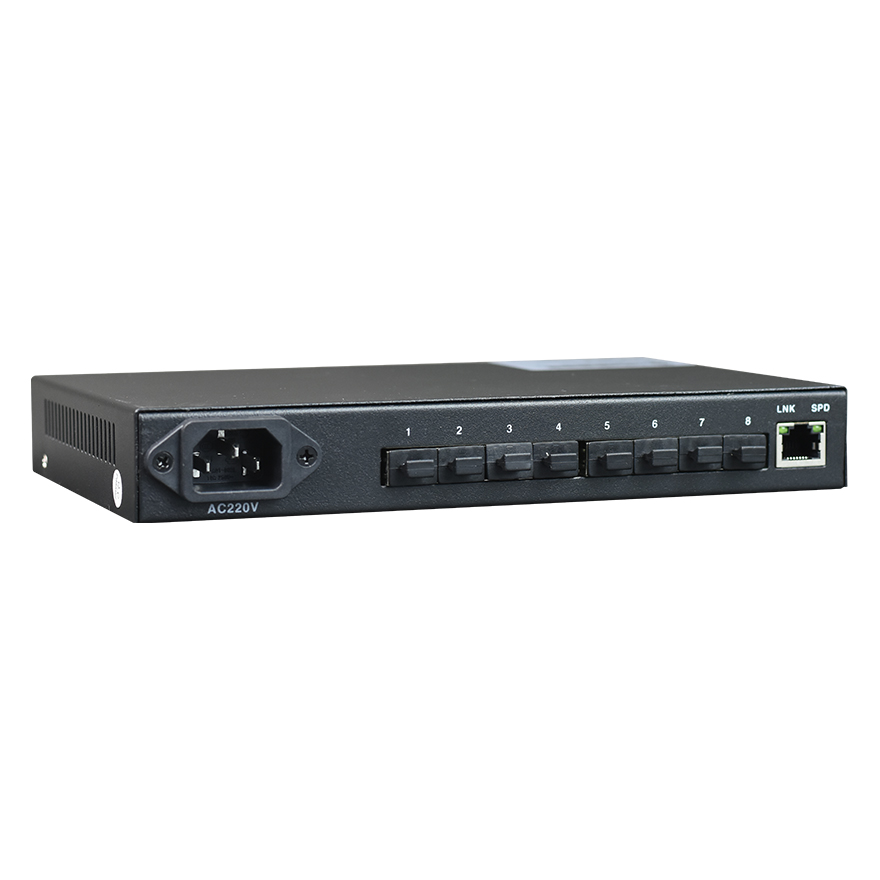 1 commutateur Ethernet GE + 8 SFP100 Base-S/LX