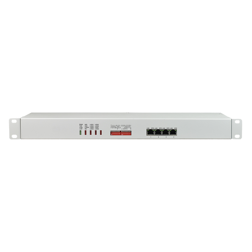 Convertitore Ethernet a 8 porte su E1