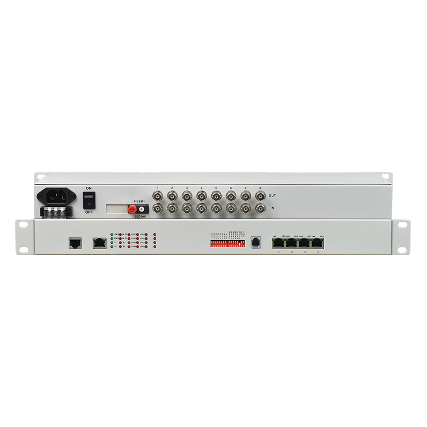 4-Port Ethernet to 8-Port E1 Converter