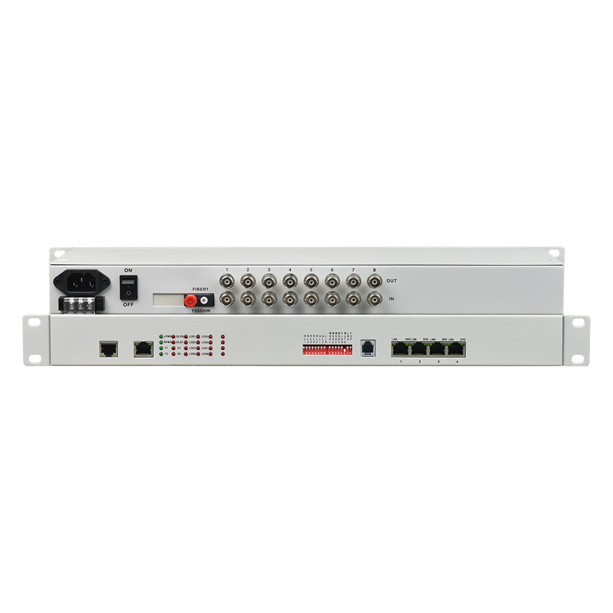 8E1 PDH Multiplexer | 8 E1 to Optical Fiber Converter