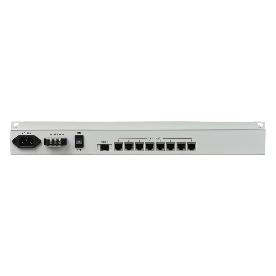 Мультиплексор оптоволоконный 8E1+4GE PDH