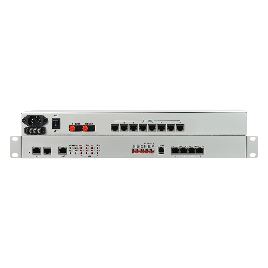 8E1+4FE PDH 파이버 멀티플렉서