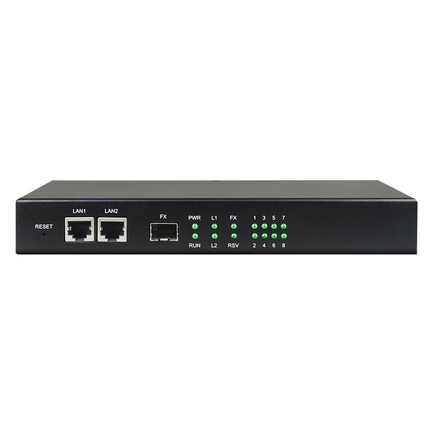 8 Channel Voice over IP (Ethernet) Converter