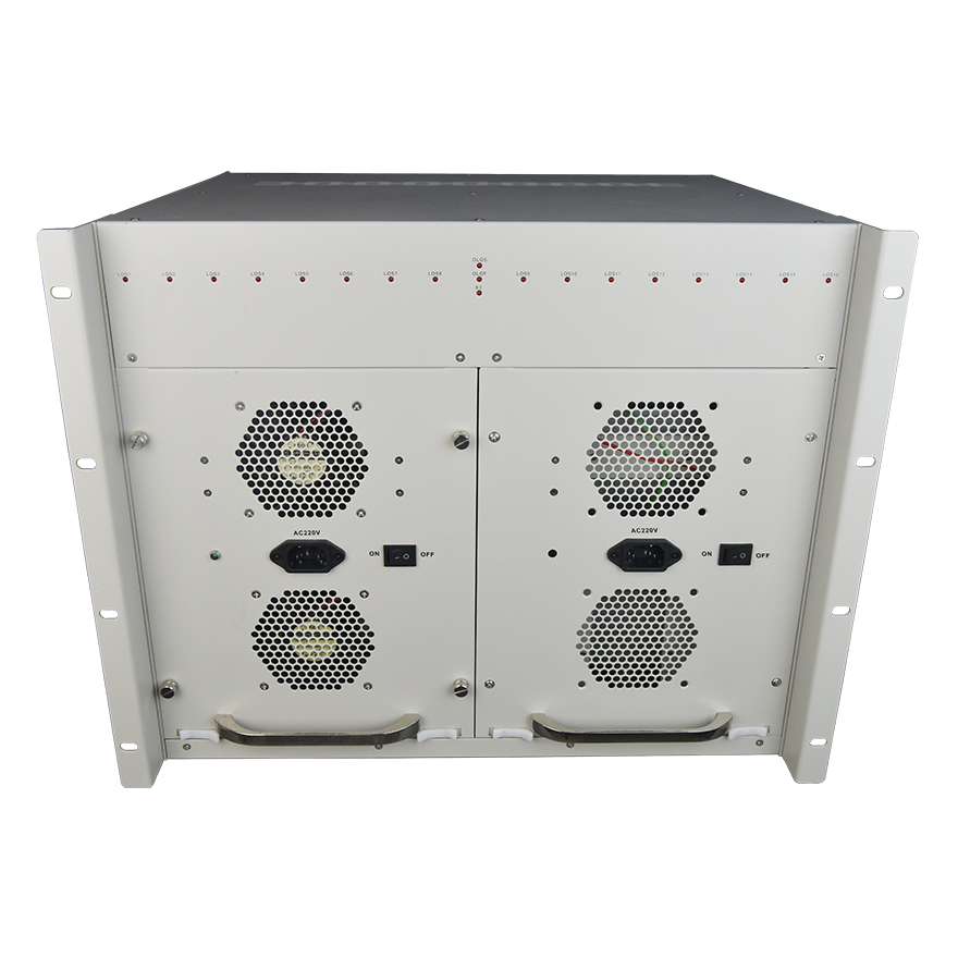 960 Ch Telephone over Fiber Mux | 8U Intergrated Access Rack
