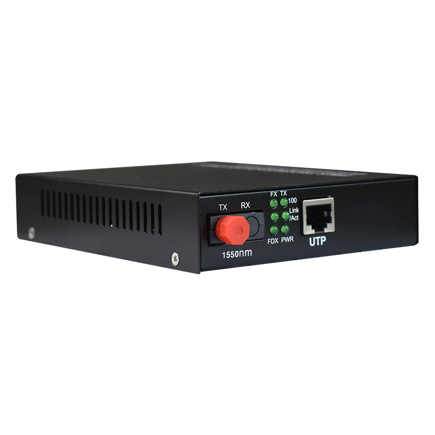 Gigabit Ethernet to Fiber Media Converter