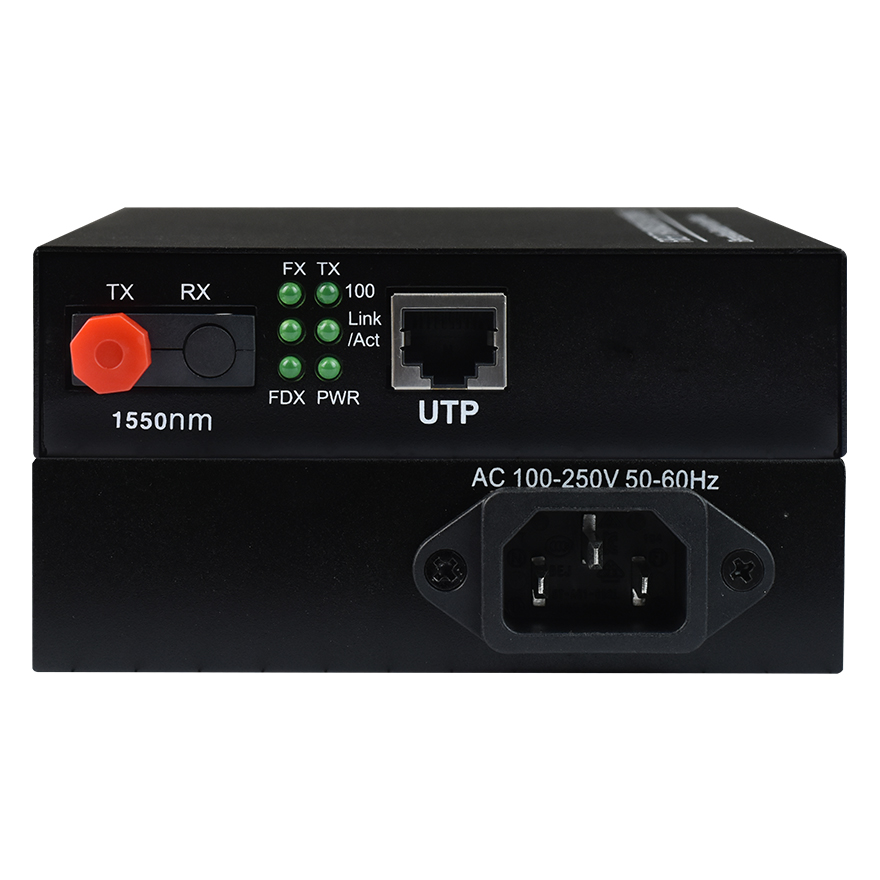 GE Fiber Media Converter (Power Internal)