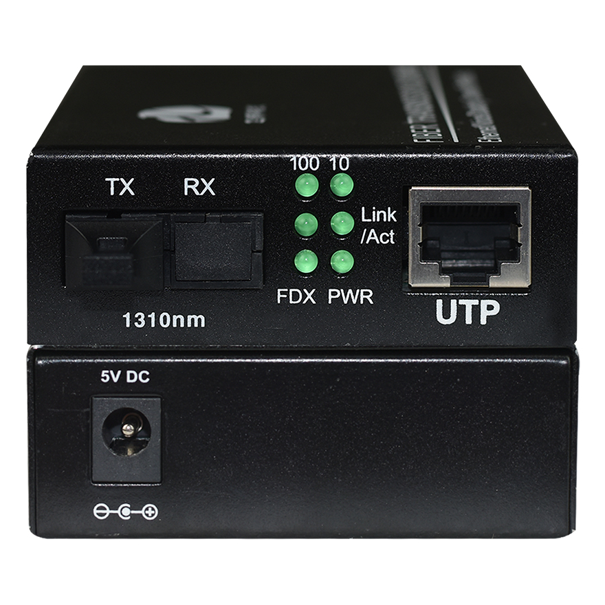 FE Fiber Media Converter (Power External)