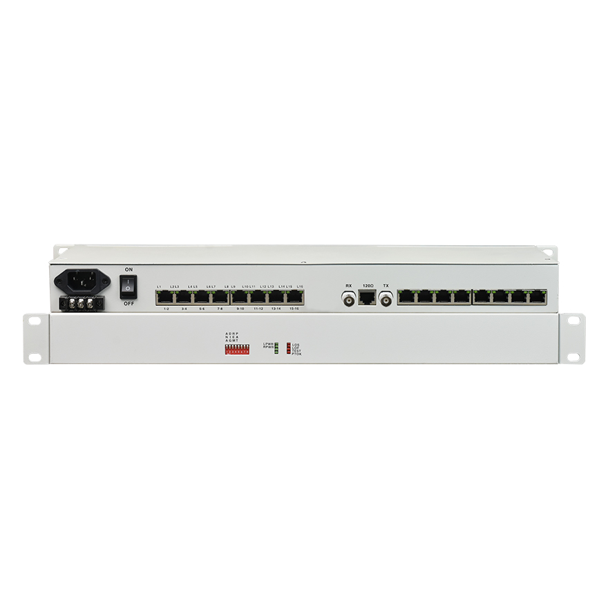 E1-16 Channel RS232/RS422/RS485 Converter