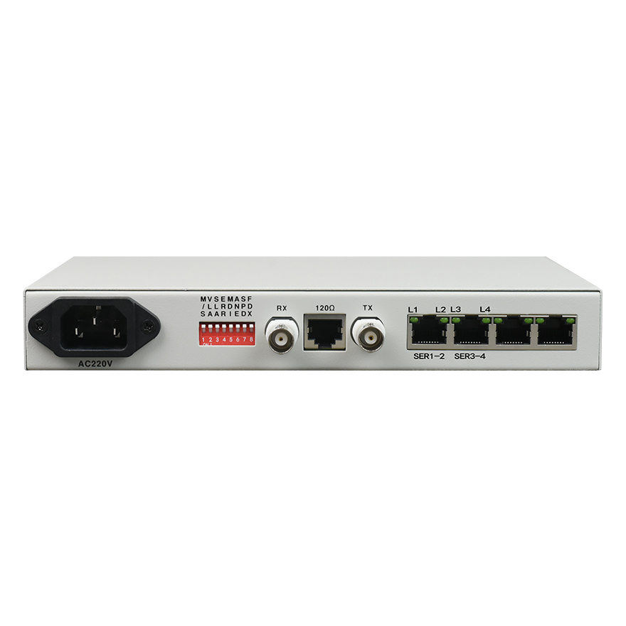 E1-4 Channel RS232/RS422/RS485 Converter
