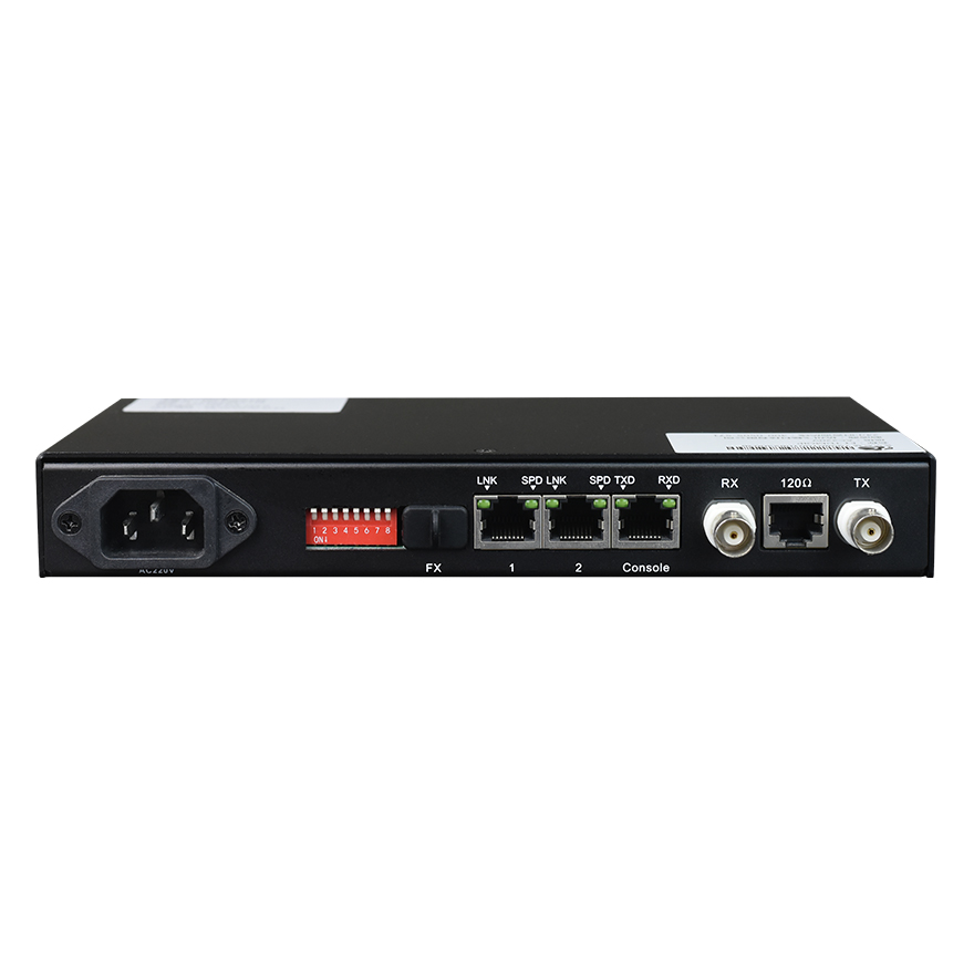 E1 TDM over IP (Ethernet) Converter | Desktop Type