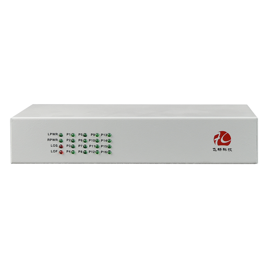 16 Channel Telephone to Fiber Optic Converter