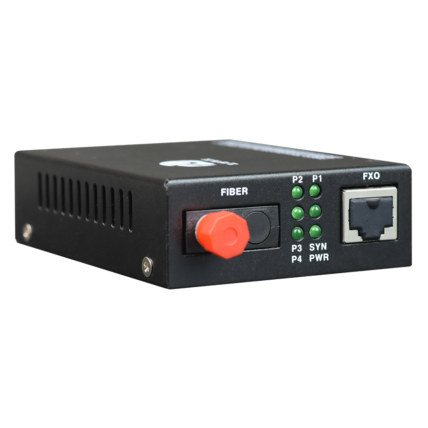1-4*Voices Fiber Mux with built-in power supply(Desktop type)