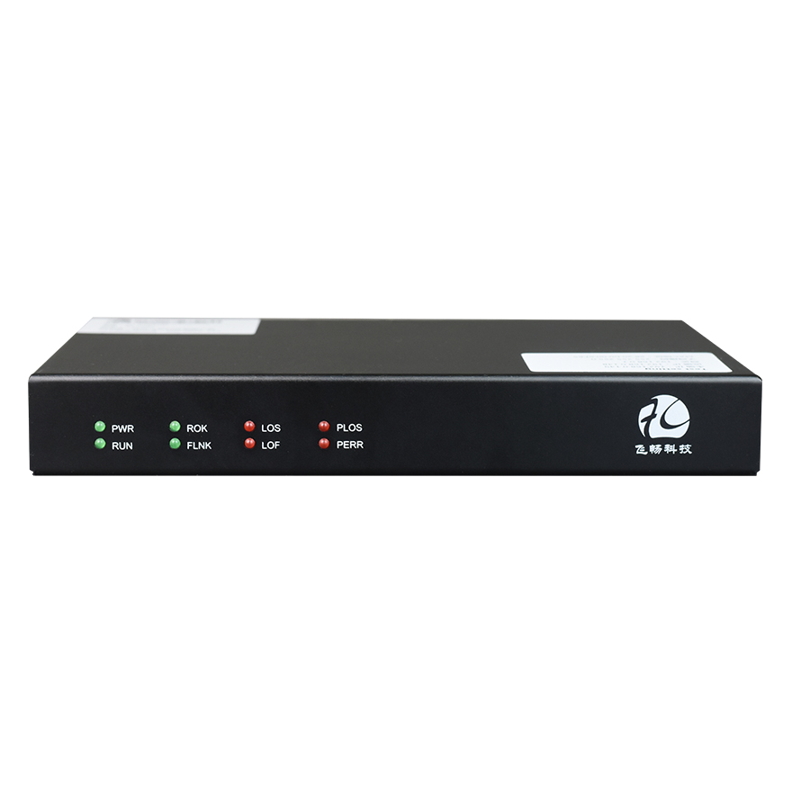 4E1 TDM over Ethernet (IP) Converter | Desktop Type