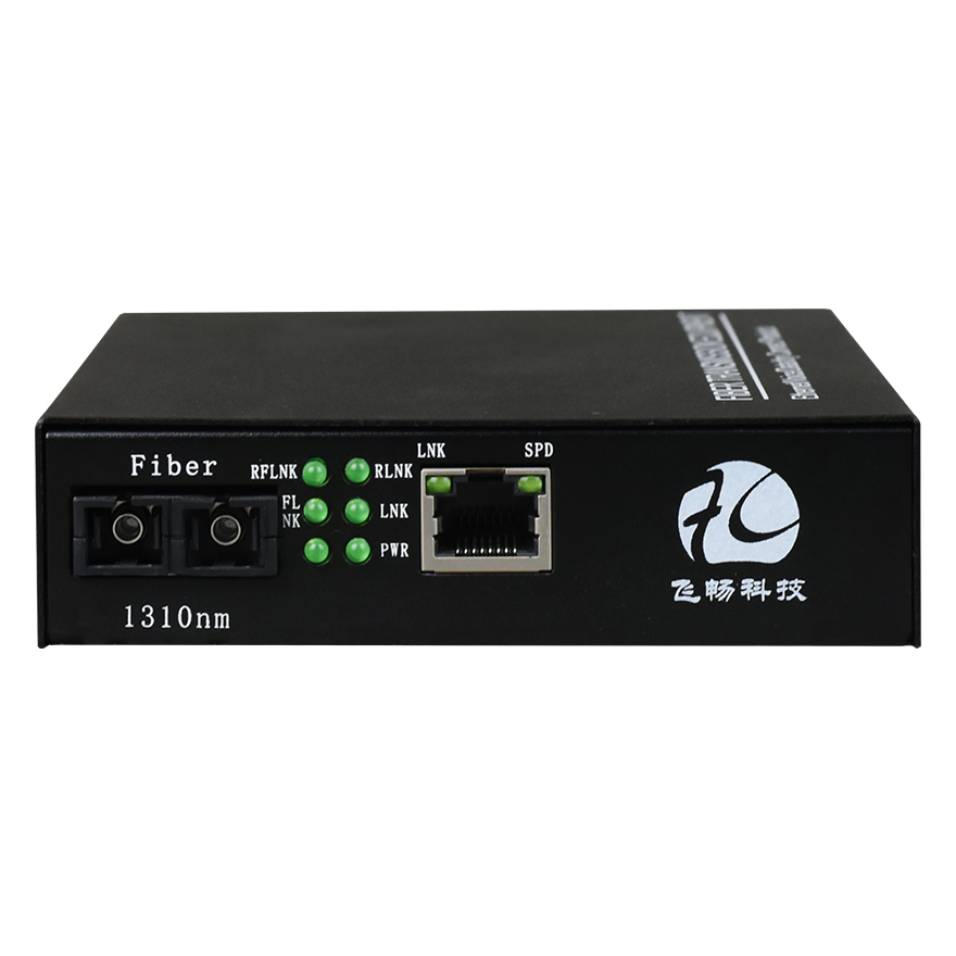 GE Fiber Media Converter with Remote Management (Internal Power)