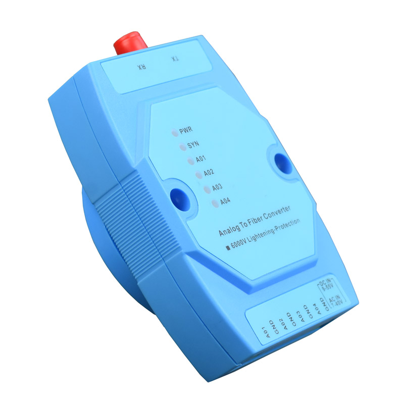 4 Channel 4-20mA Analog to Fiber Converter | Adam Module