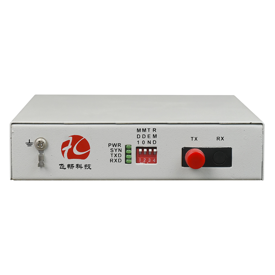 1 Port Serial to Fiber Converter | RS485/422/232 over Fiber