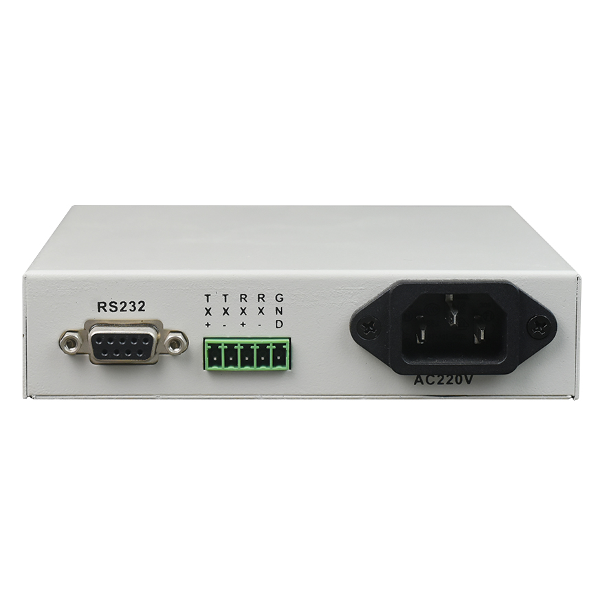 1 Channel Serial (RS485/RS422/RS232) to Fiber Converter | Desktop Type