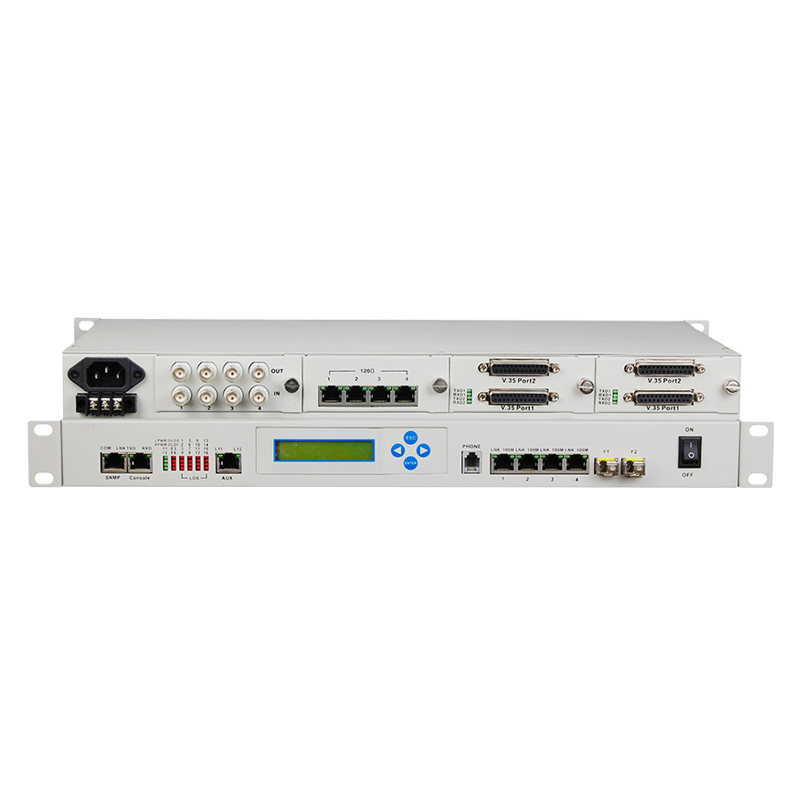 Modular Multi-service Fiber Mux | 16E1 PDH Multiplexer