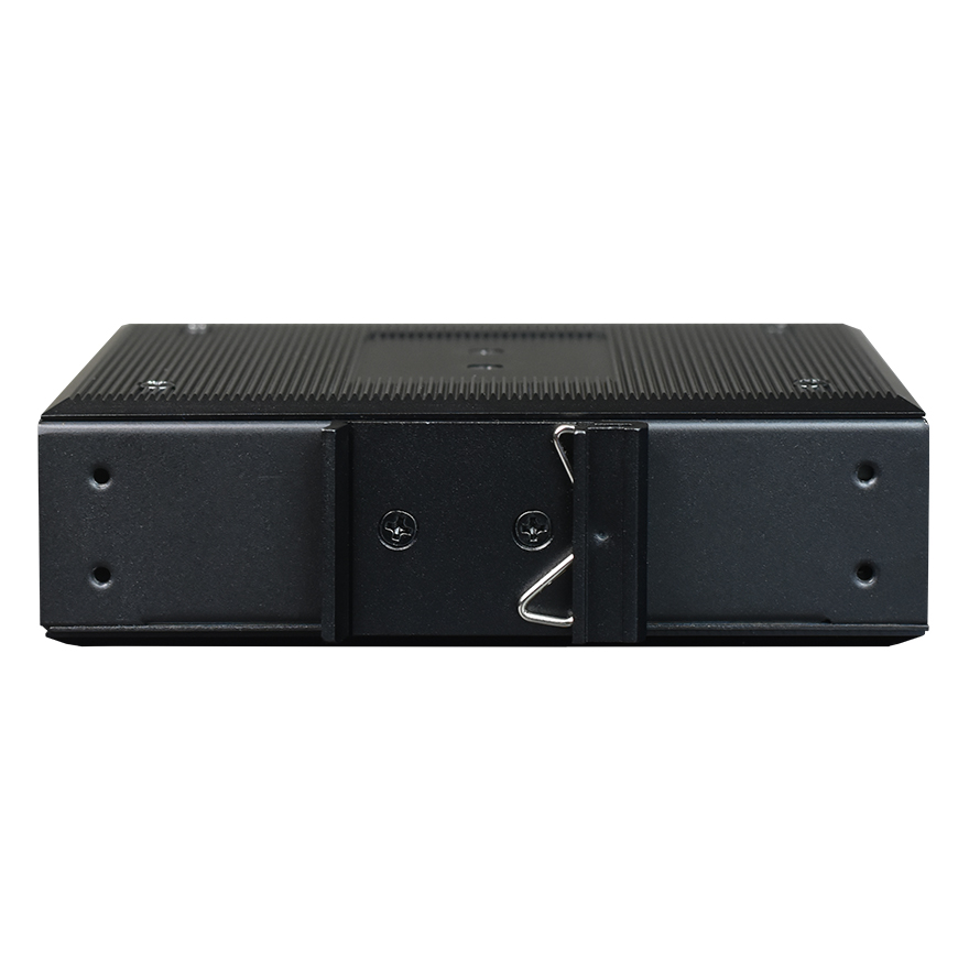 Industrial Rail 2GE Fiber Media Converter
